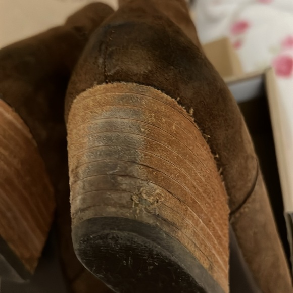 Kork-Ease Sherrill Rust (Siena) Suede Ankle Boot - Picture 4 of 10